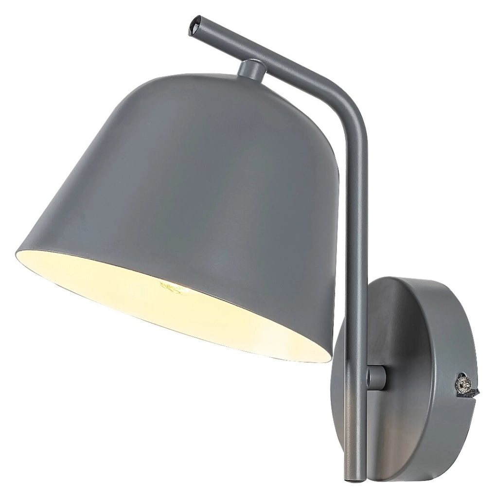 Applique E14 grigia metallo industriale Malia Rabalux 3094