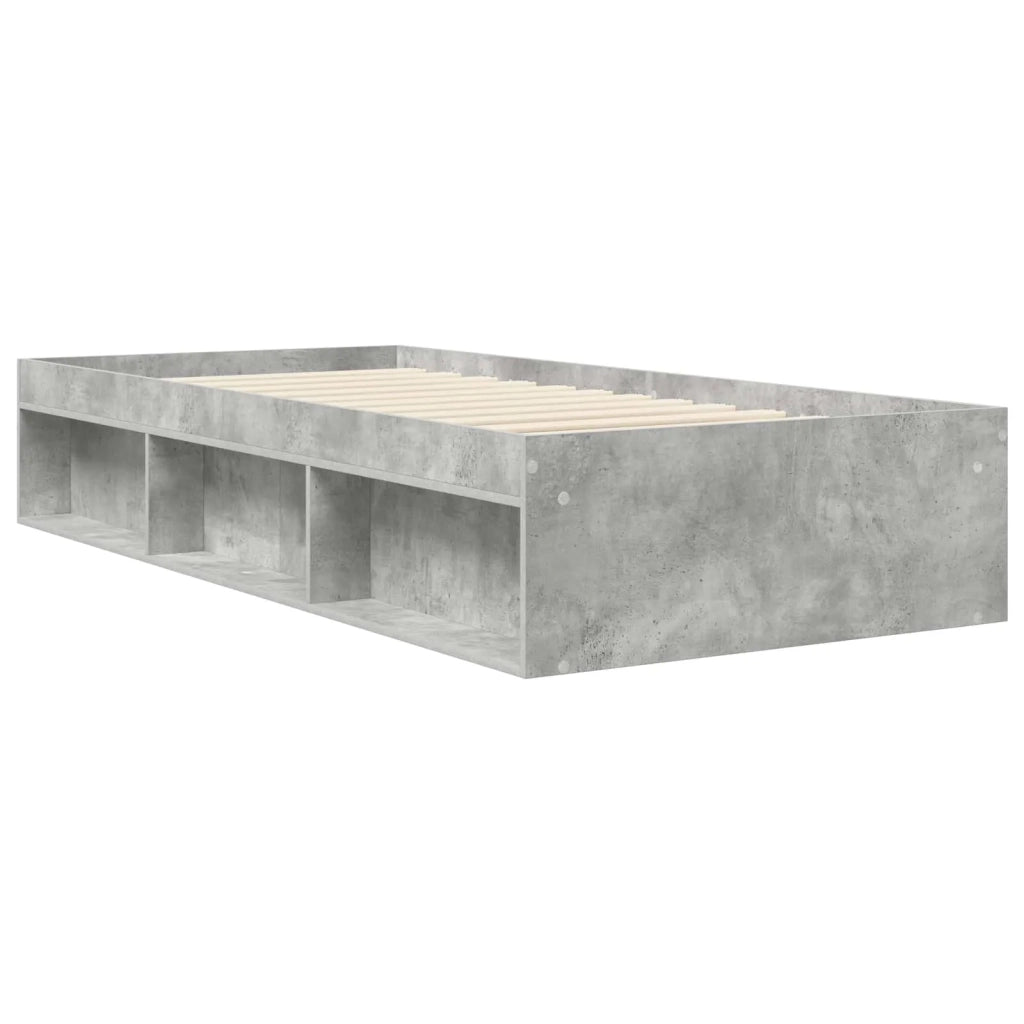 Telaio del letto con storage Grigio Cemento 80 x 200 cm 3429522