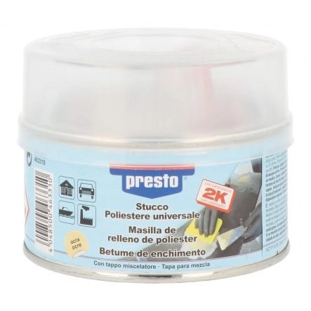 Stucco di riparazione per plastica 500 gr