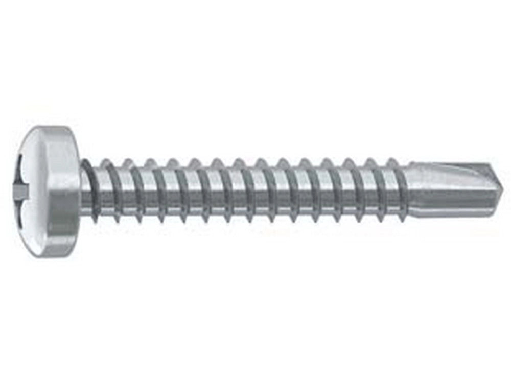 1000pz vite autoperforante tc cava ph in acciaio zincato bianco - ø mm.3,5x13 cod:ferx.fer439732