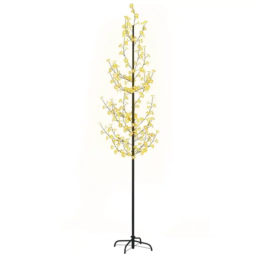 Albero di Ciliegio con 368 LED Bianco Caldo 300 cm