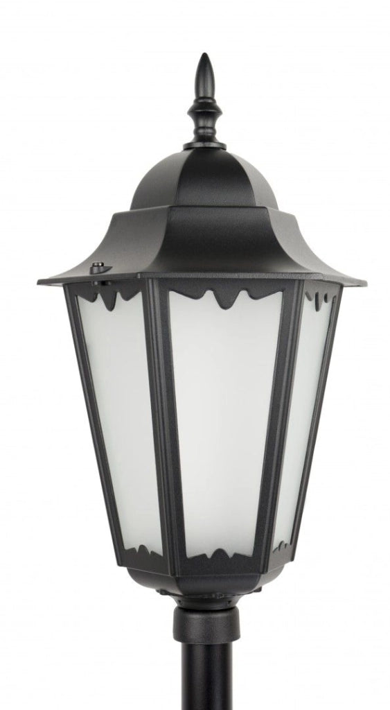 Lampada da giardino SU-MA Retro 115cm E27 nera IP43