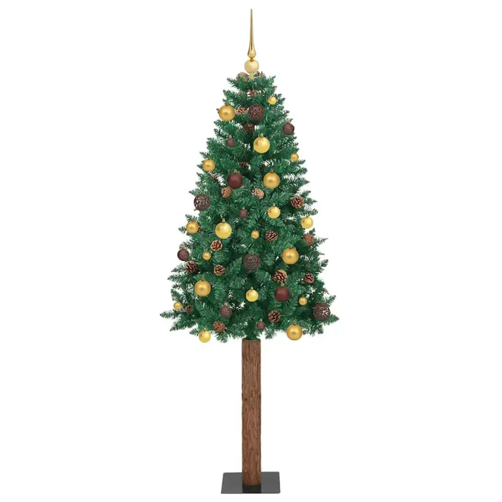 Albero di Natale snodato con 300 LED con supporto Verde 210 cm 3394874