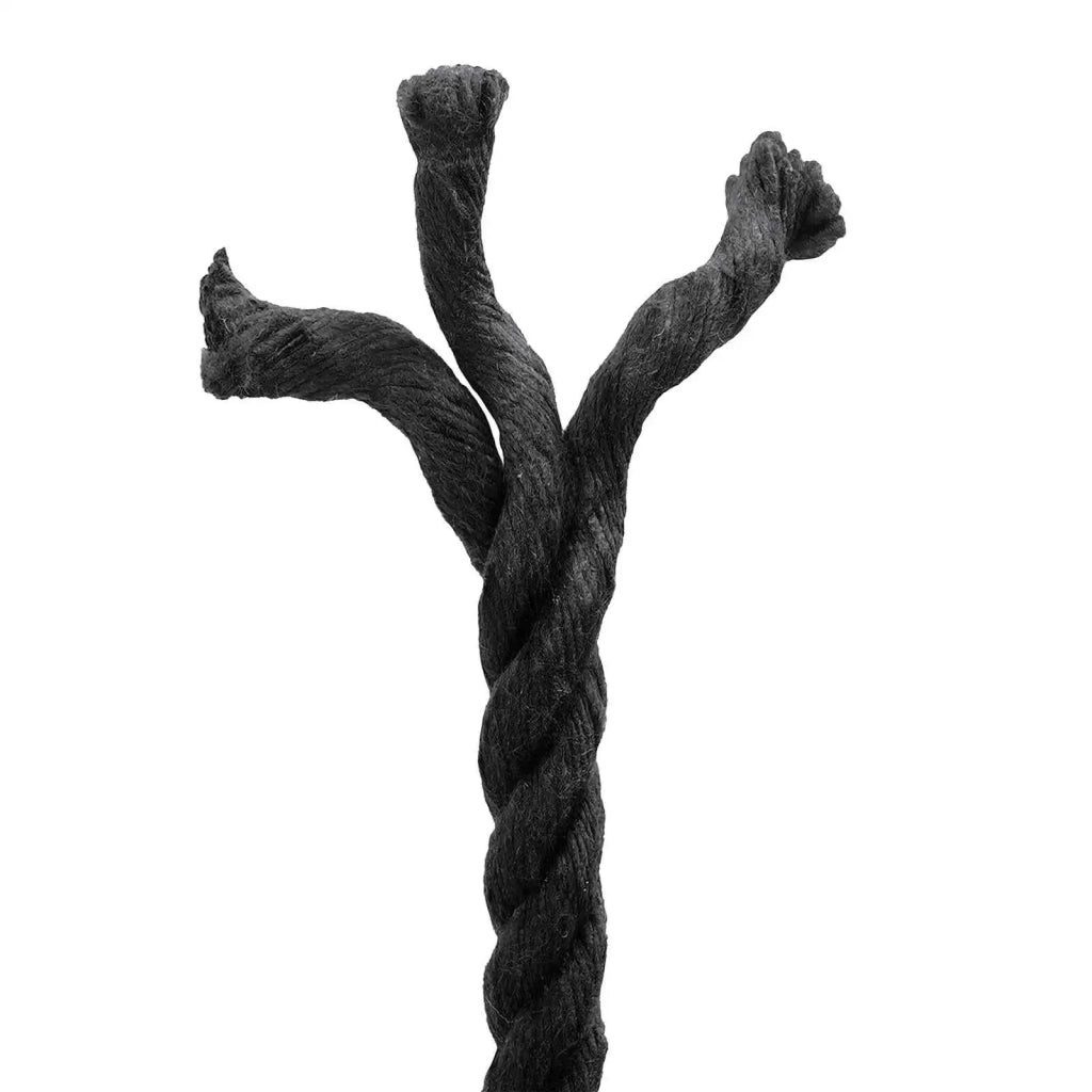 Corda | Fune di Cotone 250 m 10 Nero 100% Cotone