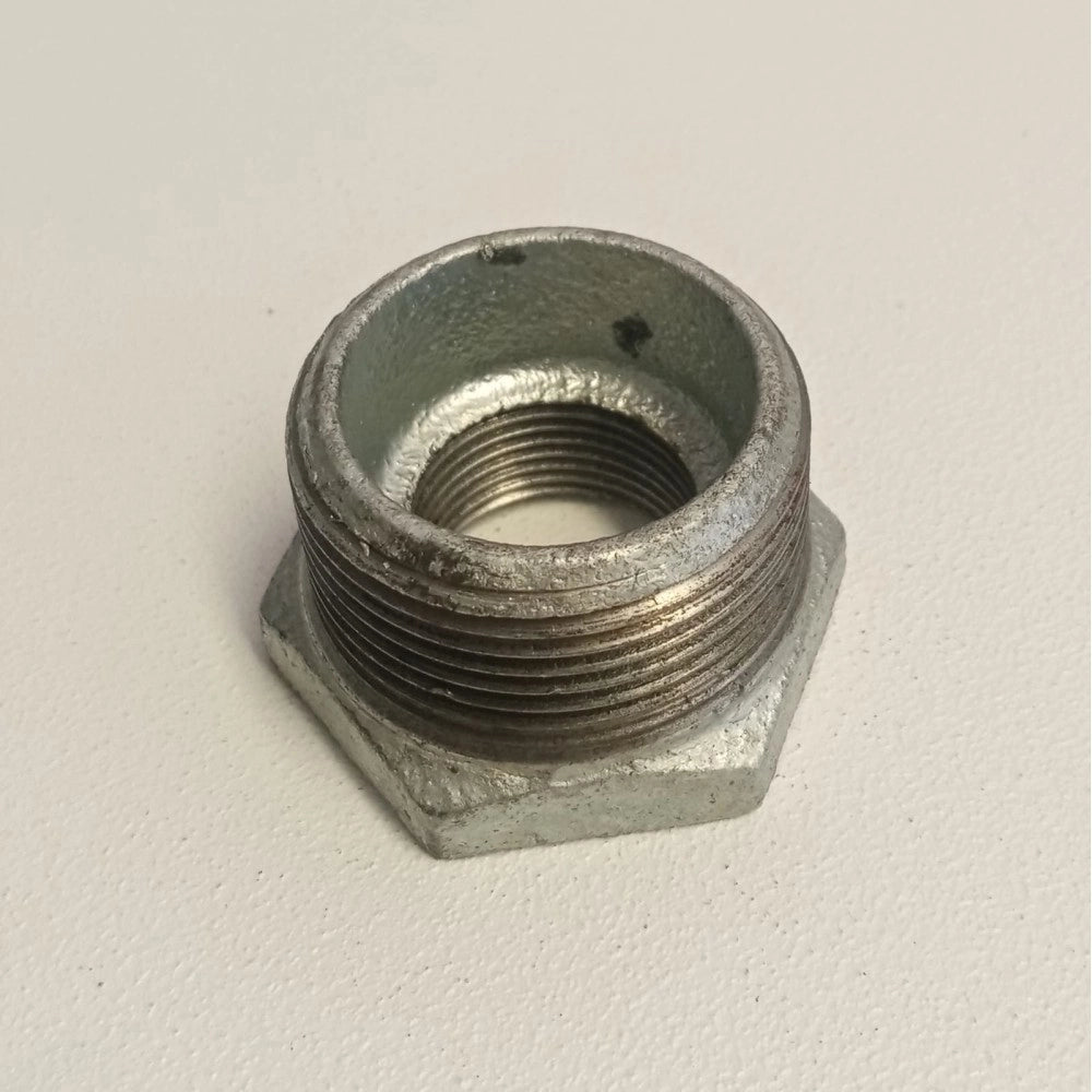 Raccordo mf 1''x3/4'' - 2pz riduzione ghisa zincata malleabile