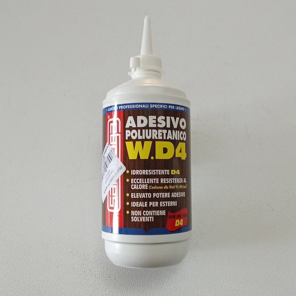 Saratoga colla adesivo poliuretanico pu 500gr w.d4 per esterni