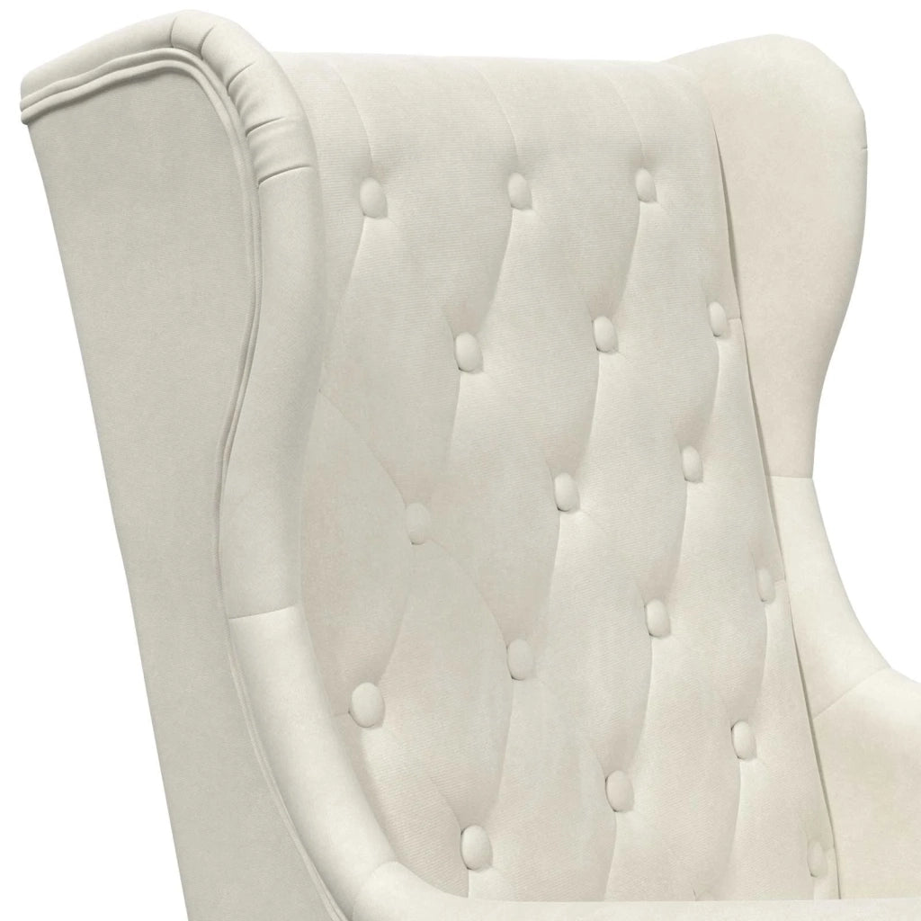 Poltrona Crema Velluto 42029933