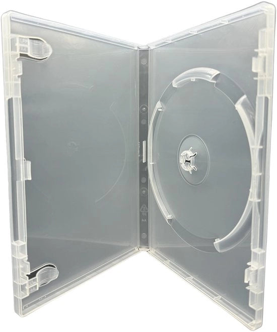 Cassa per DVD 14mm trasparente - 25 pezzi - Casella di alta qualità