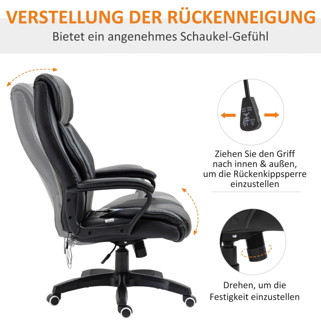 Sedia da ufficio ergonomica ¨C Minimal ¨C nero