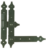 CERNIERA FERRO POLIMERIZ 6244 A FILO 25 CM- 4,0 pz