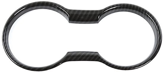 Supporto per tazza in fibra di carbonio - compatibile con Mustang 2015-2022 - facile da installare - duraturo - materiale di alta qualità - supporto per tazza per auto