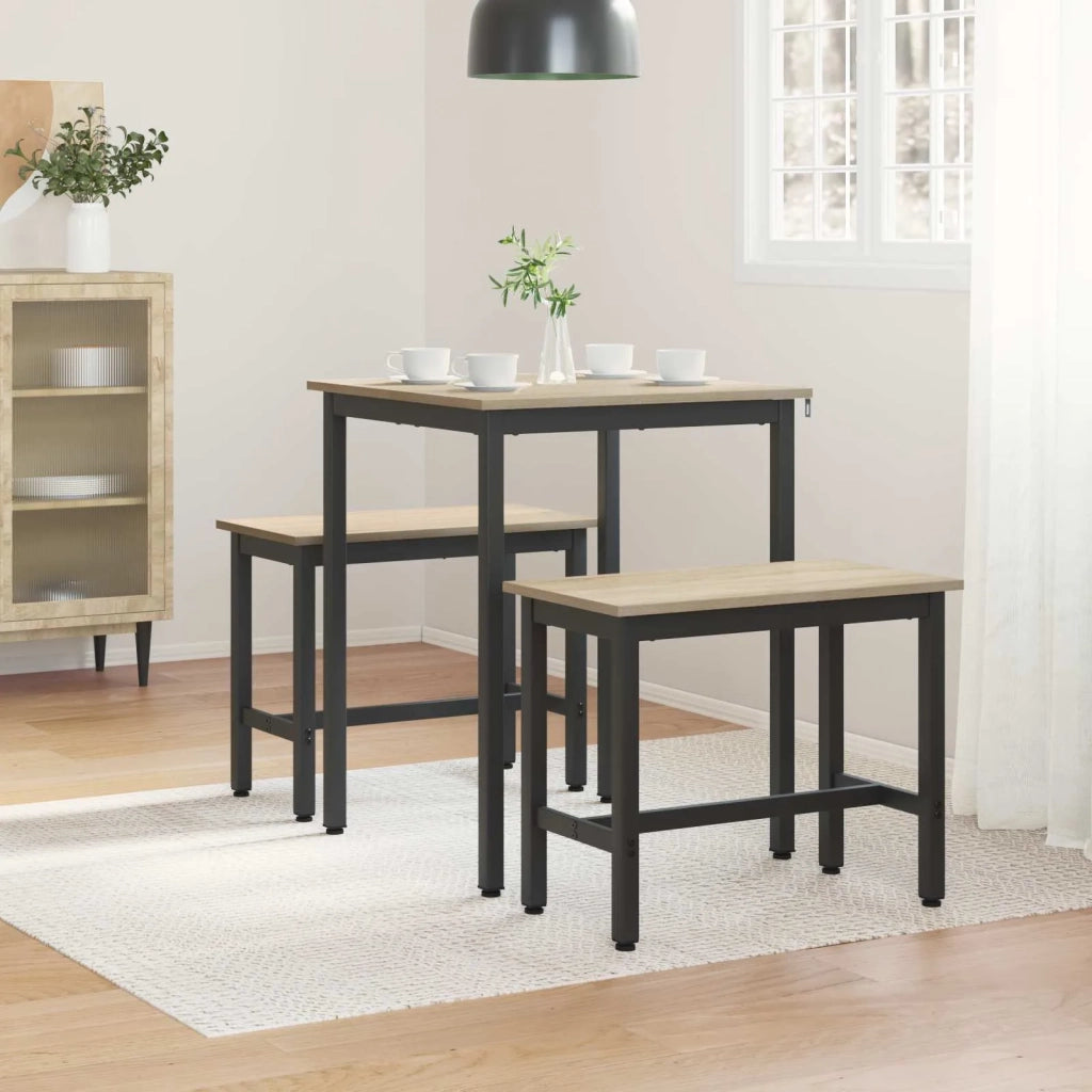 Tavoli da pranzo 60 x 60 x 75 cm Legno ingegnerizzato Quadrato 892615