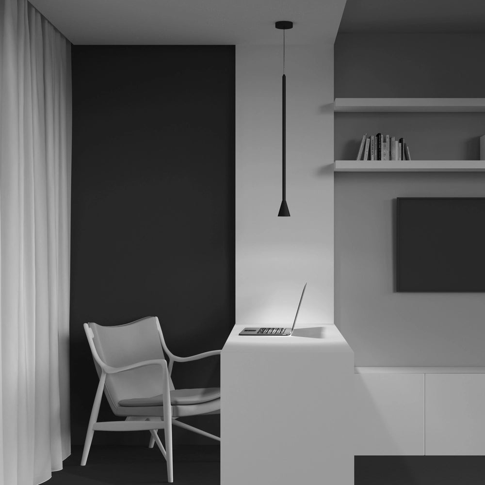 Lampada a sospensione Maytoni Arrow nera GU10 dimmer