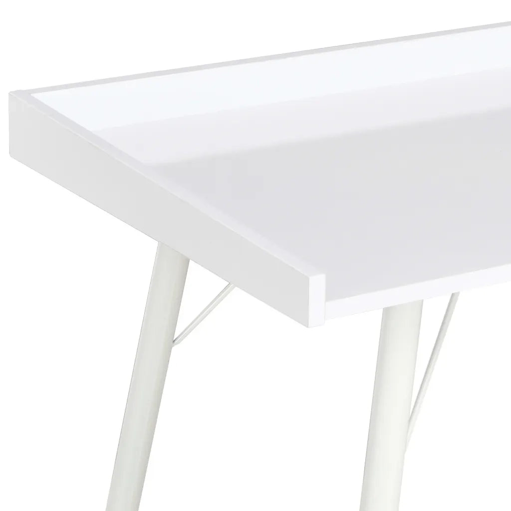 Scrivania Bianca 90x50x79 cm 20269
