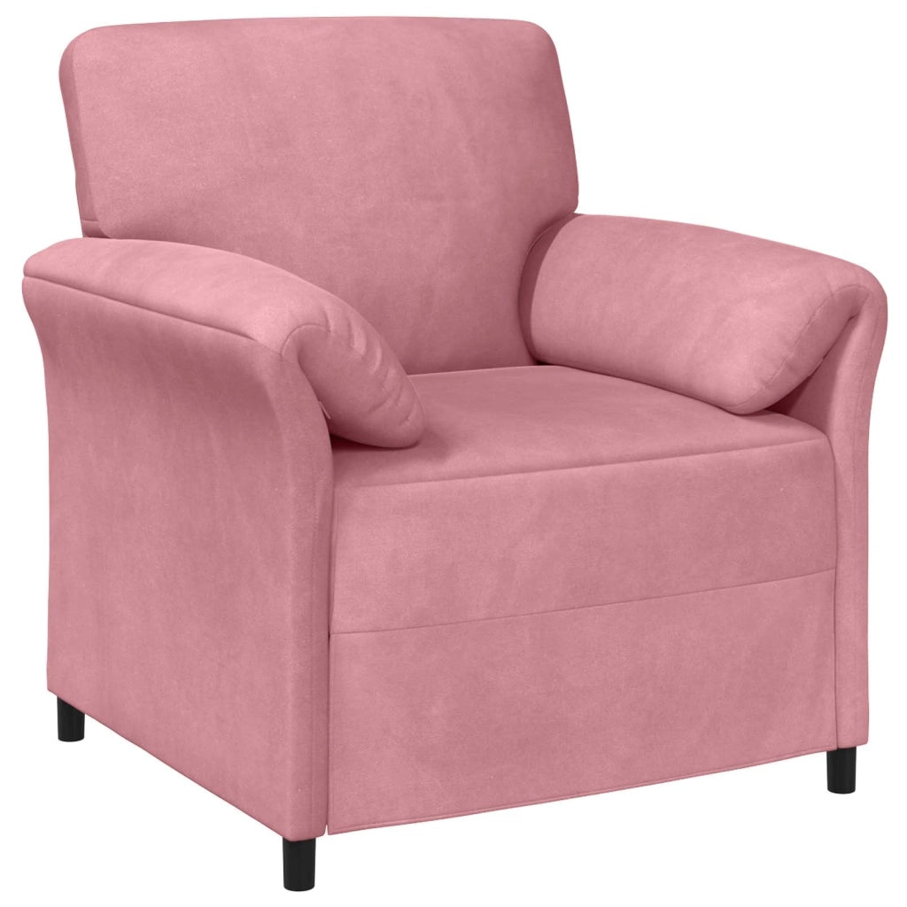 Set di divani 2 pz Rosa Velluto 3424917