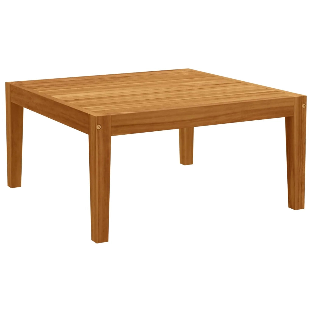 7 pcs Legno massiccio di acacia e corda Naturale 3407739