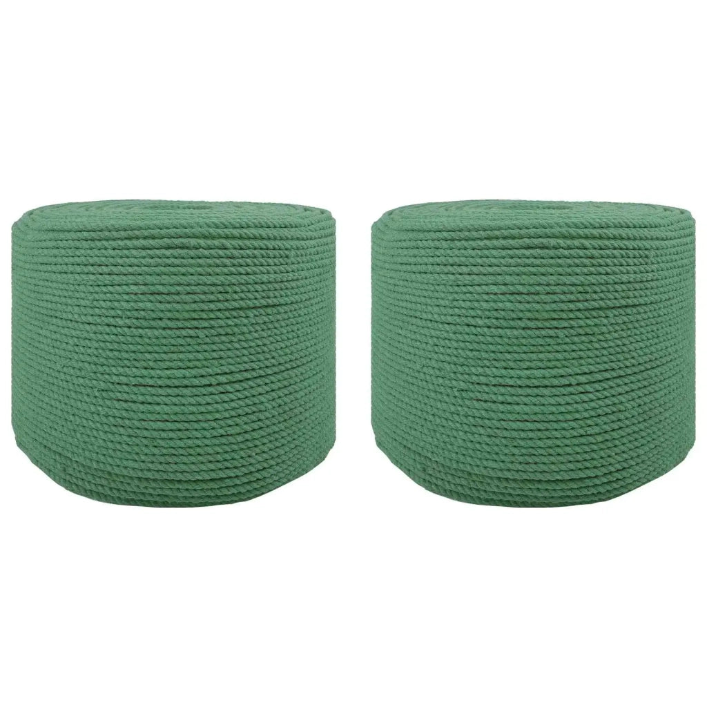 Corda 2 pcs Verde Cotone 42011940