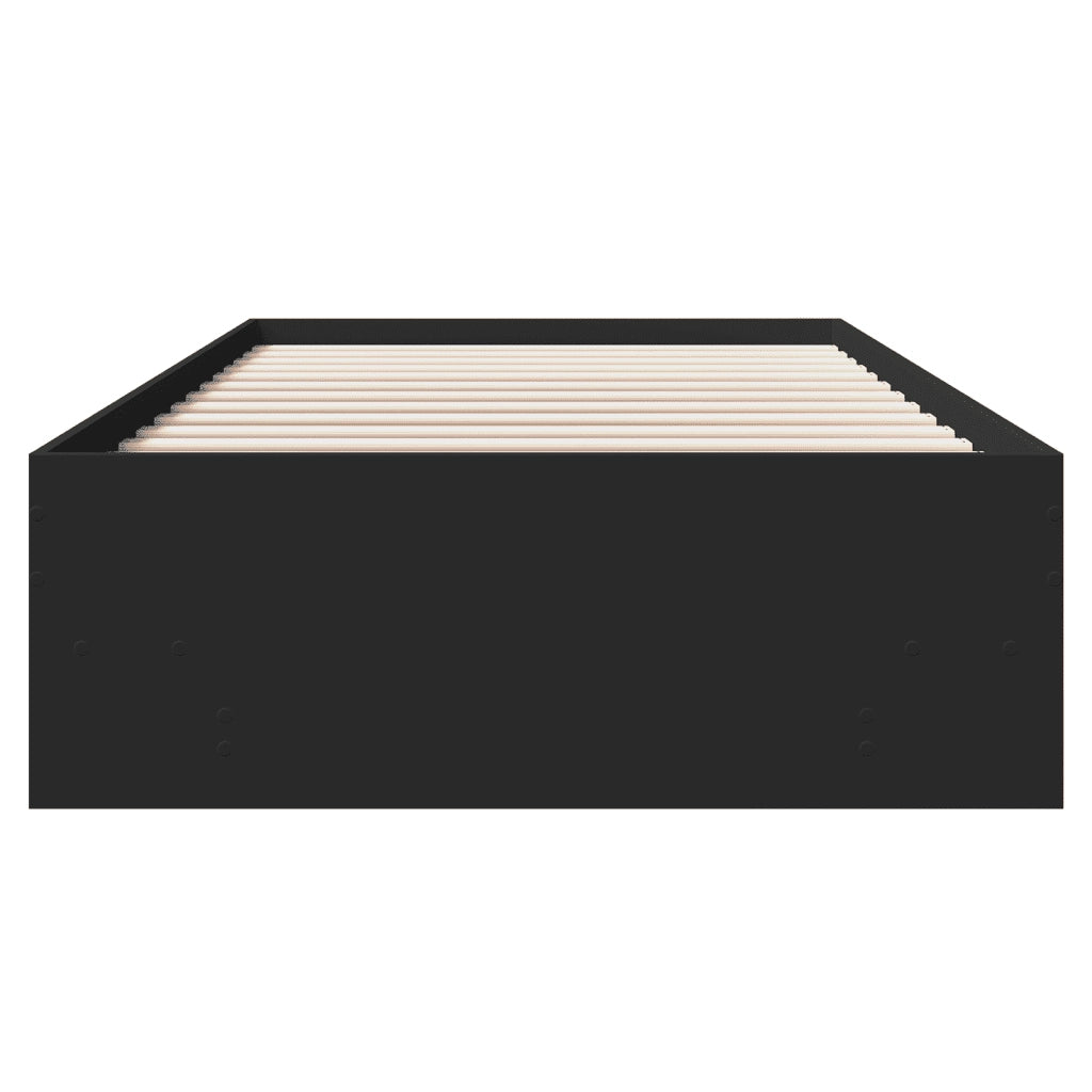 Giroletto Nero 90x200 cm in Legno Multistrato 3295675