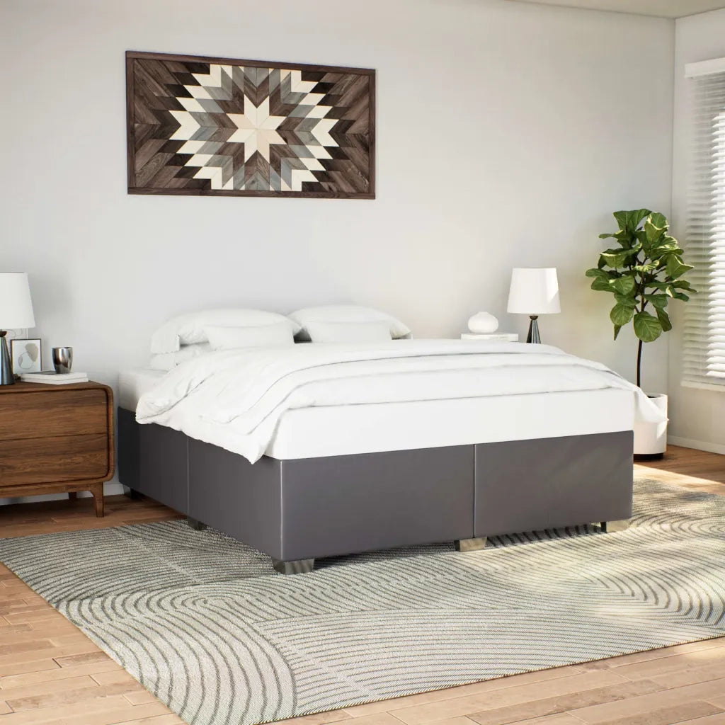 Giroletto Grigio 180x200 cm in Similpelle 3284570