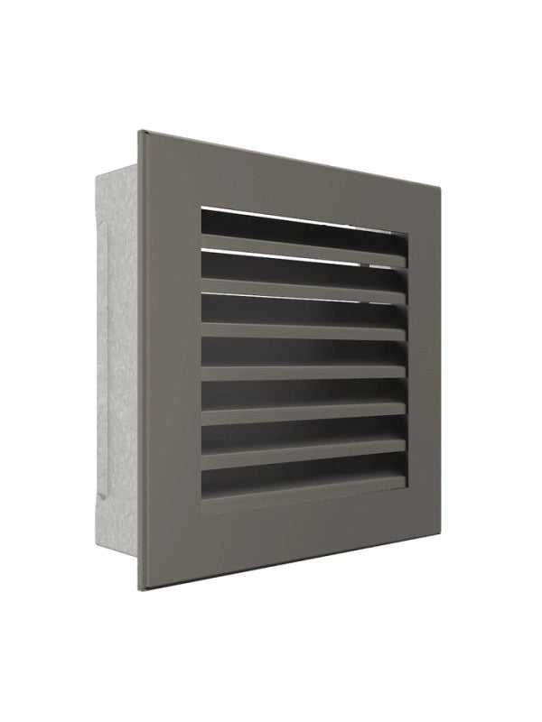 Griglia di ventilazione per camino Grafite - Hide 17x17