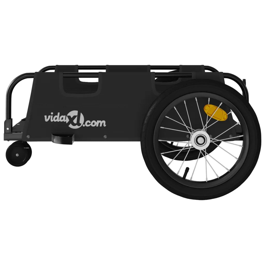 Rimorchio da Bici Nero Oxford e Ferro CFW9305849