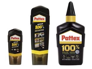 PATTEX COLLA UNIVERSALE 100%- - gr.100 in flacone - 2 pezzi HENKEL