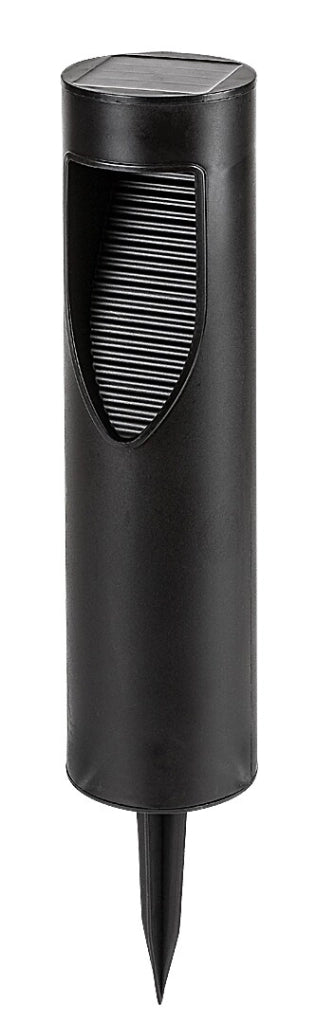 Paletto solare LED 3000K Ø8 IP44 nero Rabalux Ravello