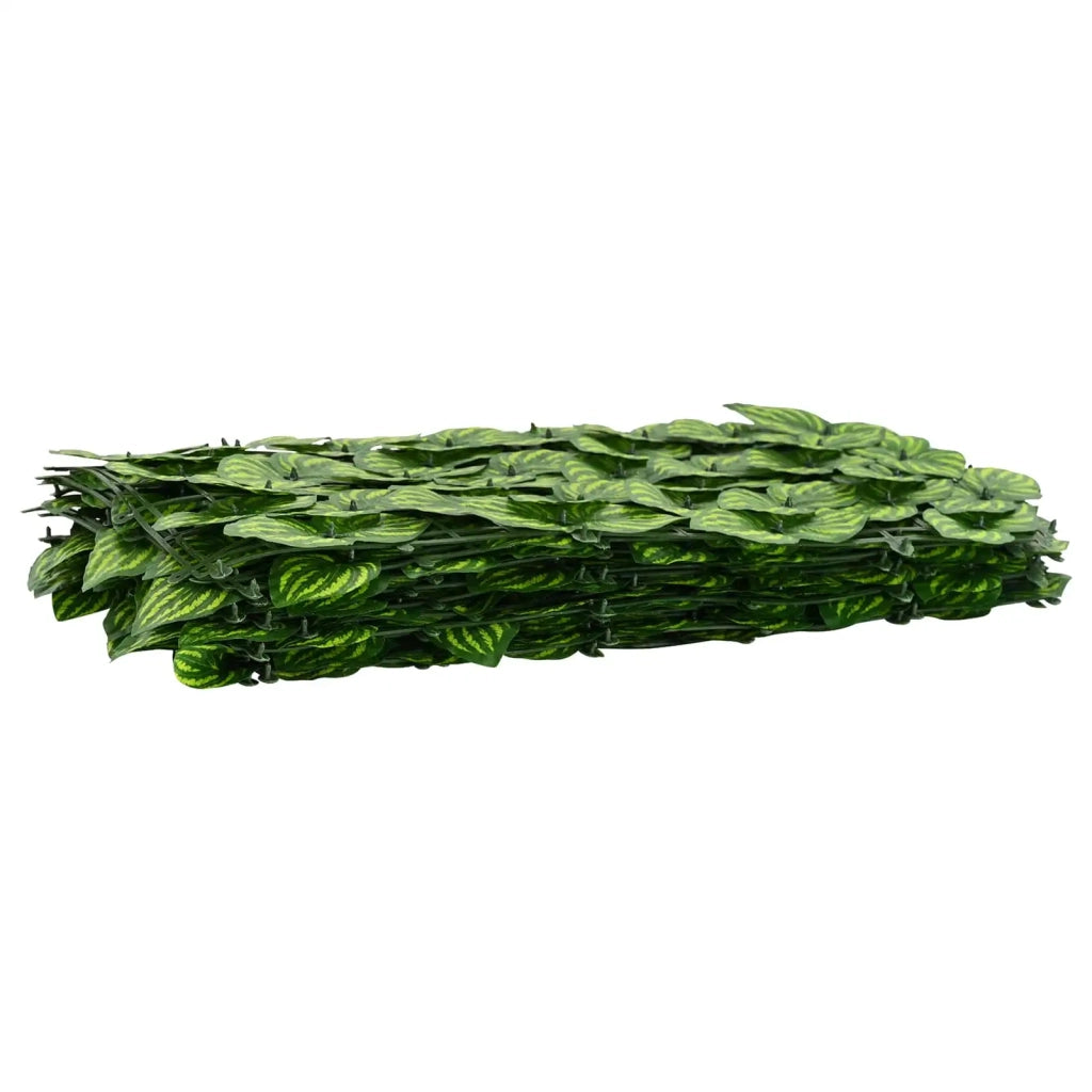 Schermo per balcone con foglie Verde e Giallo 200 x 100 cm 42040642