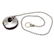 TAPPO CON CATENA A PERLINE E ANELLO- - ø mm.31 - 12 busta