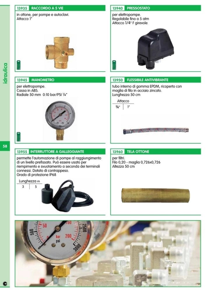 1pz interruttore a galleggiante elettrico cavo 3 m cod:ferx.94088