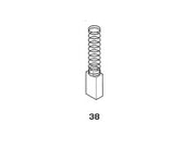 SPAZZOLE A CARBONCINO PER ELETTROUTENSILI MODELLO 38- - STAYER 1720 mm.6x6x15h. - 8 pezzi