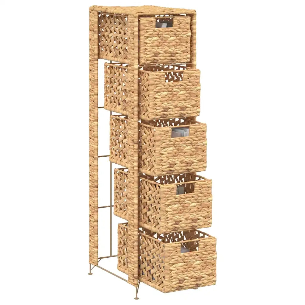 Armadietto Portaoggetti 5 Cesti 25,5x37x100 cm Giacinto d'Acqua  cod mxl 55680