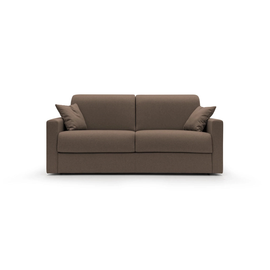 Chris Divano letto matrimoniale tessuto impermeabile 206 cm marrone