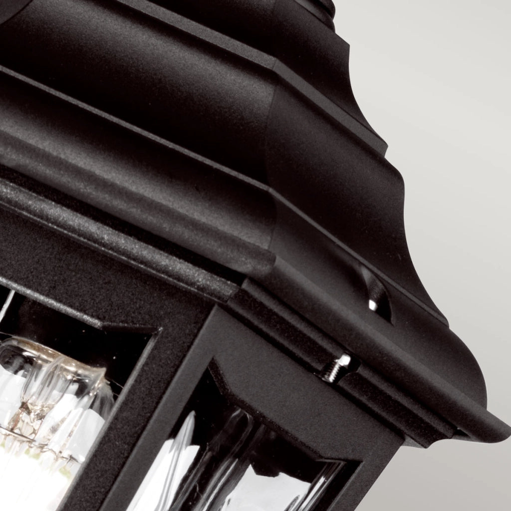 Lampada sospesa esterno Kinsale nera E27 60W Elstead