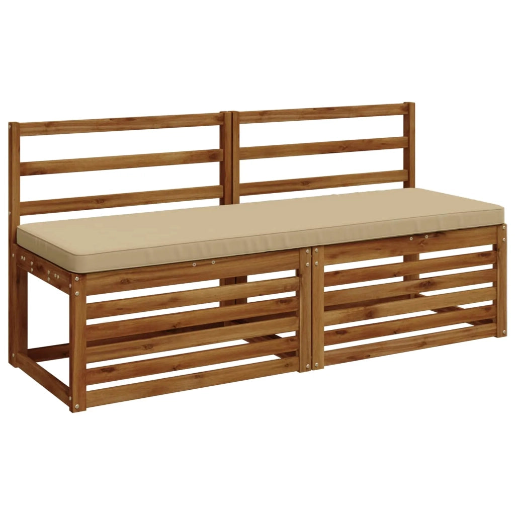 Cuscino per Panchina a 1 Pezzo VUGHT 100% Poliestere Beige 952064