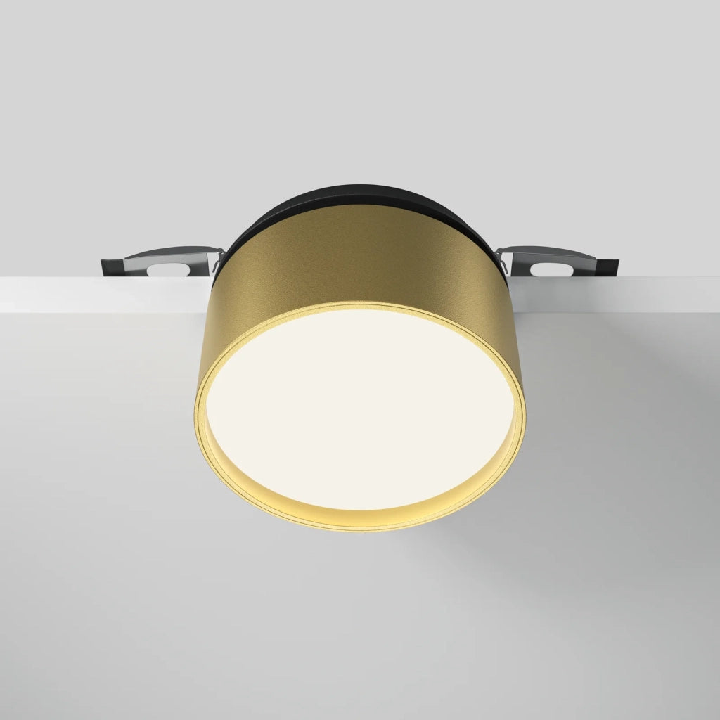 Maytoni Faretto Onda 1 luce LED integrato nero alluminio