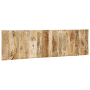 Testiera 180 cm in Legno Massello di Mango Grezzo 4017509