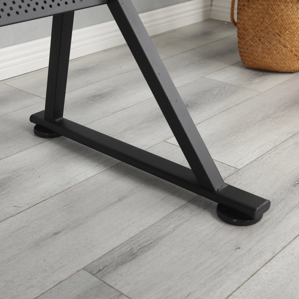 Scrivania Regolabile con 2 Cassetti e Sgabello ¨C MINIMAL ¨C Legno Acero