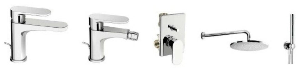 Kit Bagno Set Completo Smile Da 64 - Fir Italia