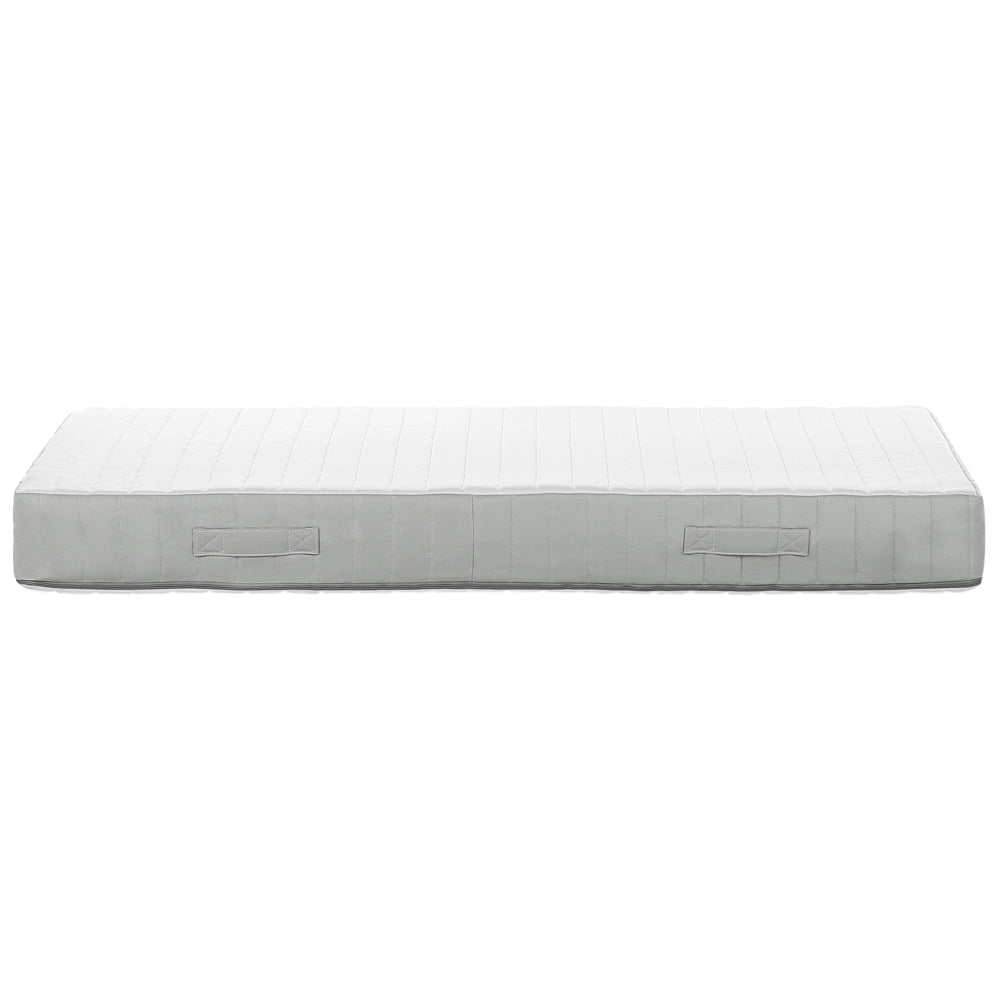 Materasso rigido a molle insacchettate sfoderabile a 7 zone 90 x 200 cm con maniglie
