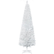 Albero di Natale Artificiale ¨C Minimal ¨C Bianco 180 cm 390 Rami Base Smontabile