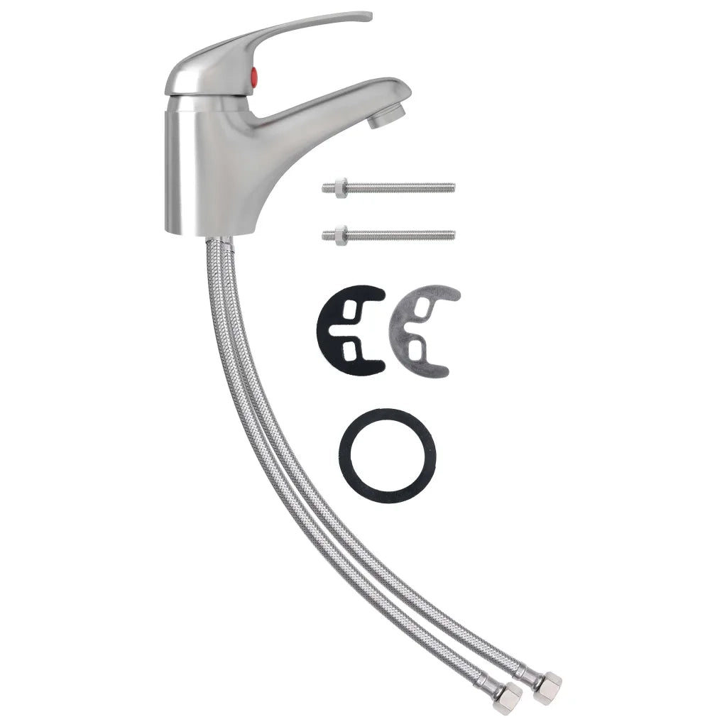 Rubinetto Miscelatore Argento 13x10 cm 149083