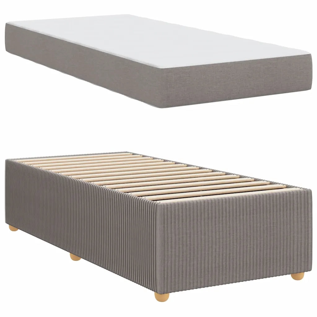 Letto singolo | Letto per adulti | Struttura del letto con materasso Talpa 100 x 200 cm Tessuto