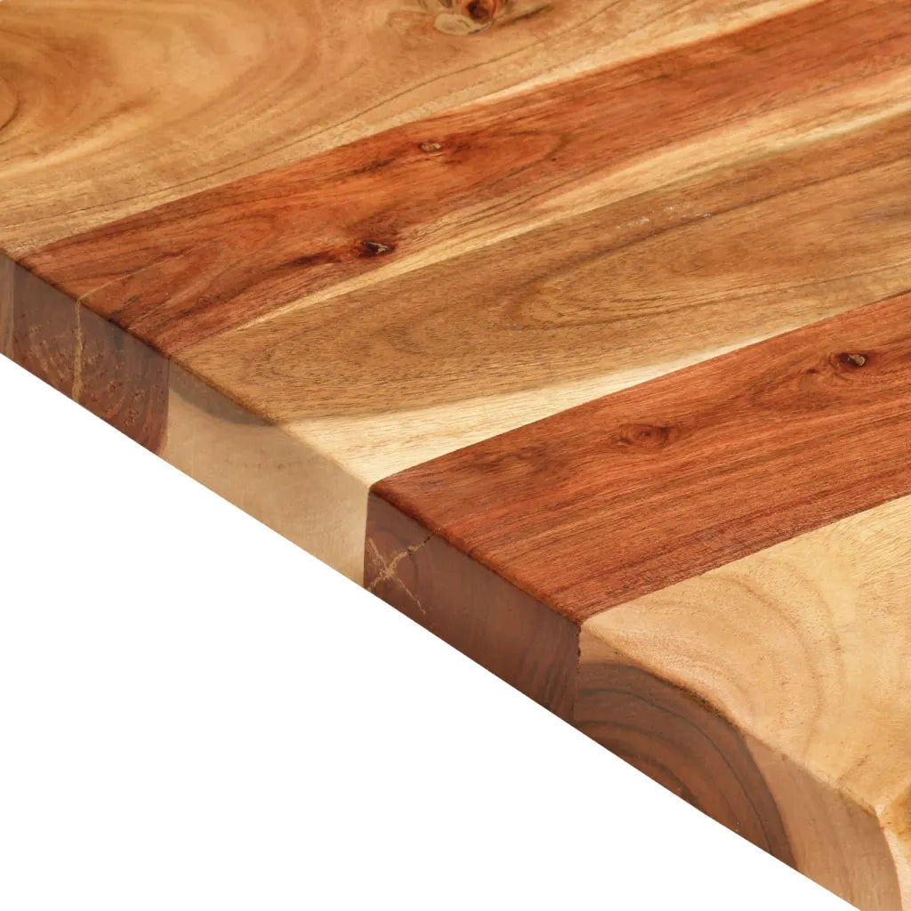 Piano per Vanit¨¤ Bagno in Massello di Acacia 100x52x3,8 cm CFW8069536
