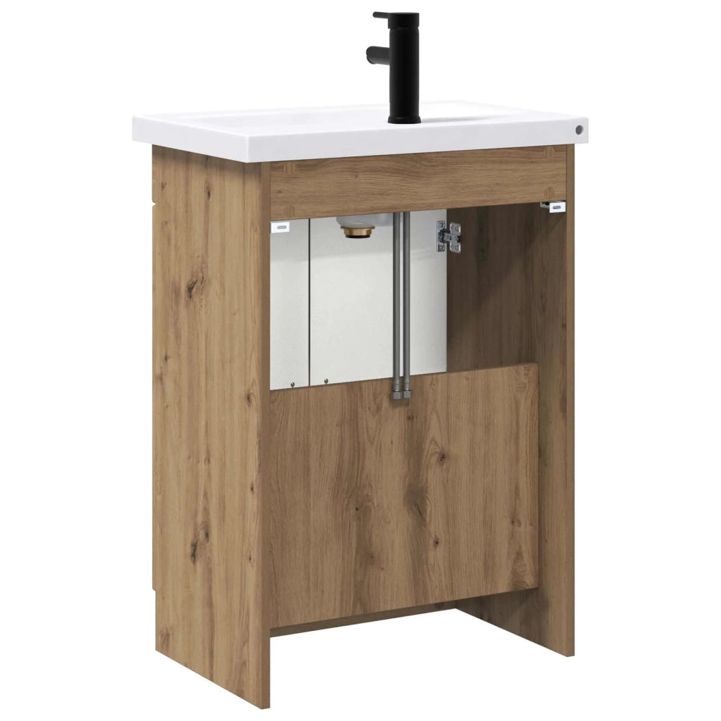 Set di mobili per il bagno Rovere Artigianale 3404203
