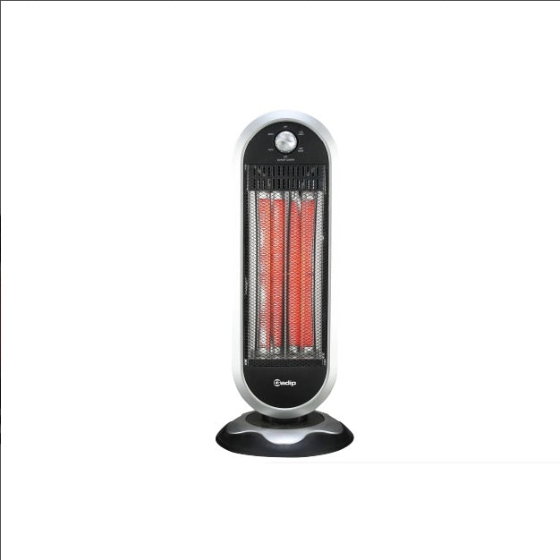 Stufa al Carbonio Vulcano Oscillante Antiribaltamento GCH03 900 Watt
