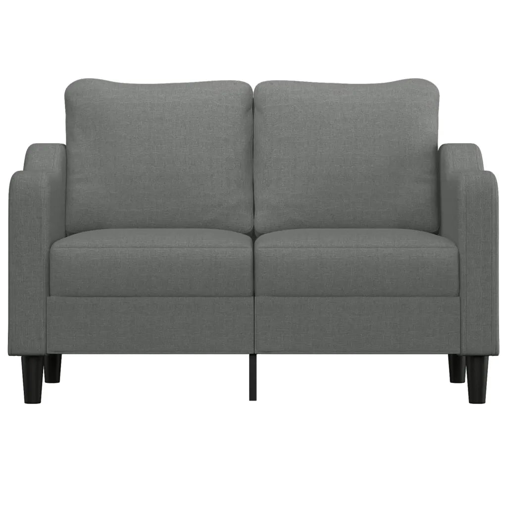 Divano a 2 Posti-Sofa 2 Posti Grigio Scuro 120 cm in Tessuto 776301