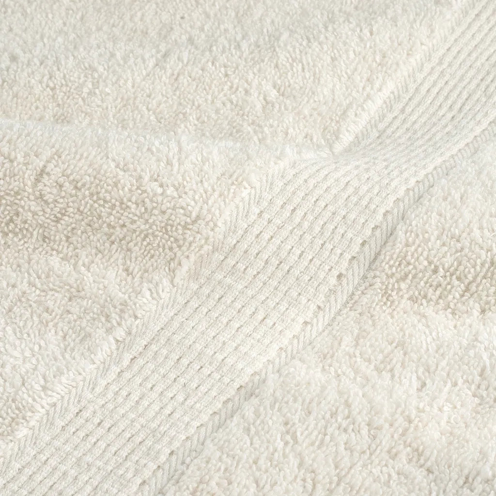 Asciugamani per Sauna SOLUND 4 pz | Teli per bagno Crema 80x200 cm 600 g/m2