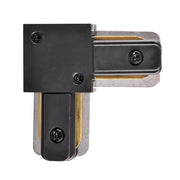 Connettore angolare nero per binario Polux 321879 IP20