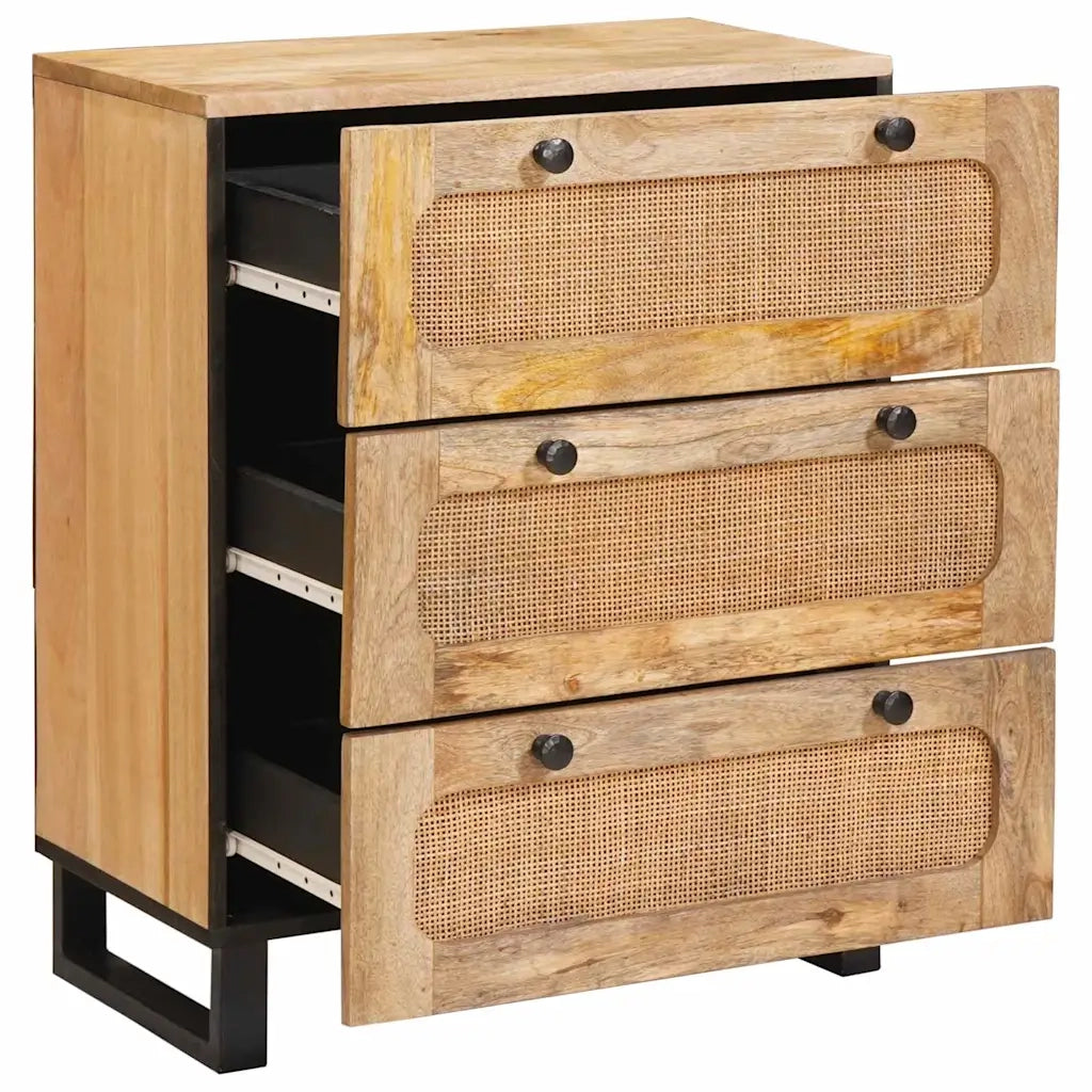 Credenza Marrone 60 x 33 x 75 cm Legno di mango massello 4018047